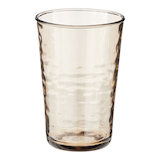 CANVAS Twilight Highball Tumbler, BPA-Free Plastic, Brown, 555-mL Front_Elevated