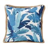 CANVAS Summer Palm Outdoor/Patio Accent Cushion, 18-in x 18-in Front_Flat