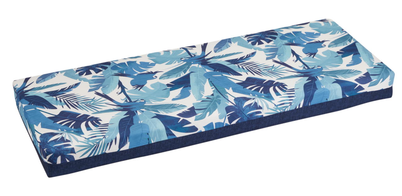 CANVAS Summer Palm Fade Water Stain Resistant Patio Bench