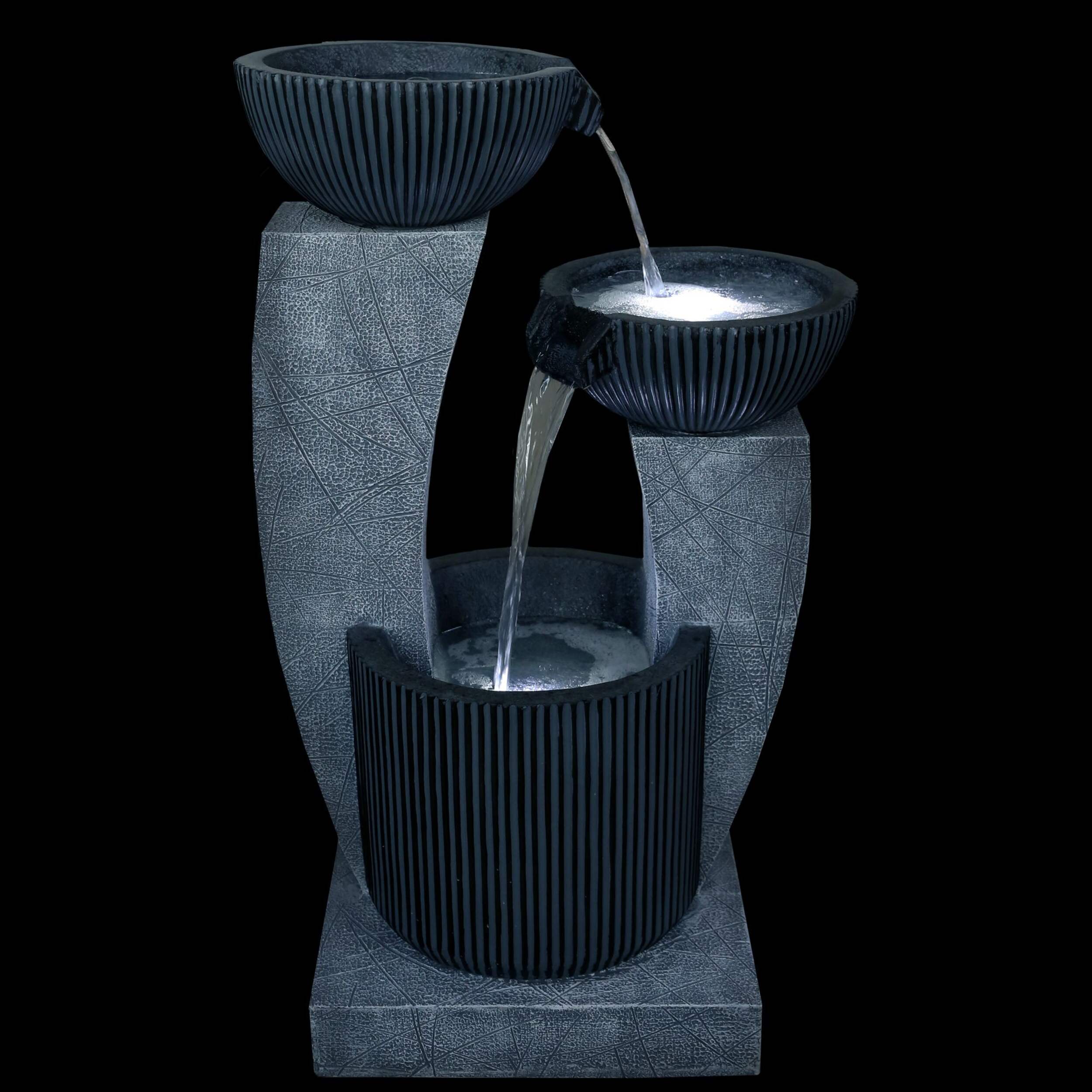 Northlight Modern Tiered Bowl Outdoor Garden Water Fountain Canadian Tire