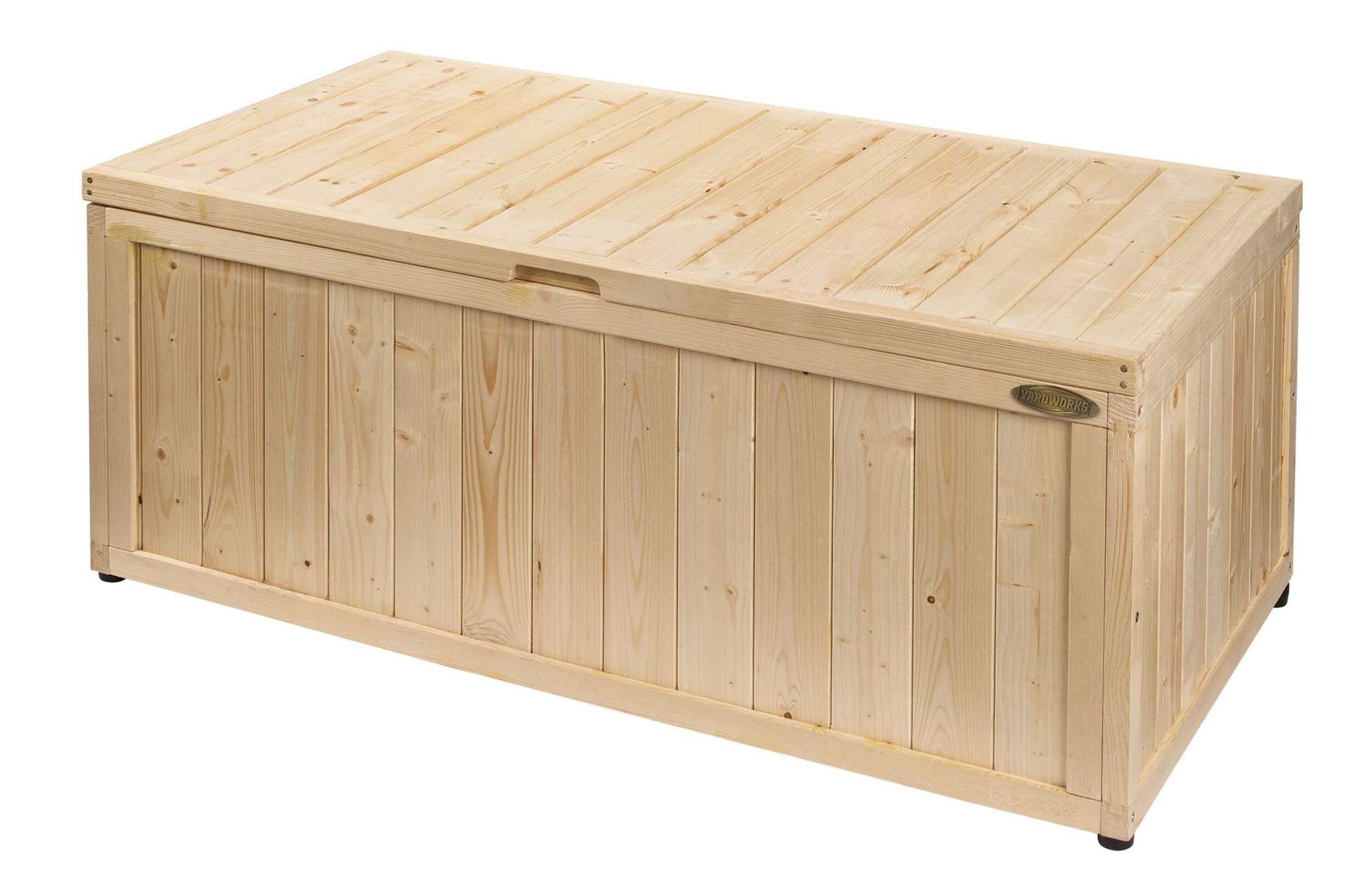 Yardworks Large Wood Deck Box Canadian Tire