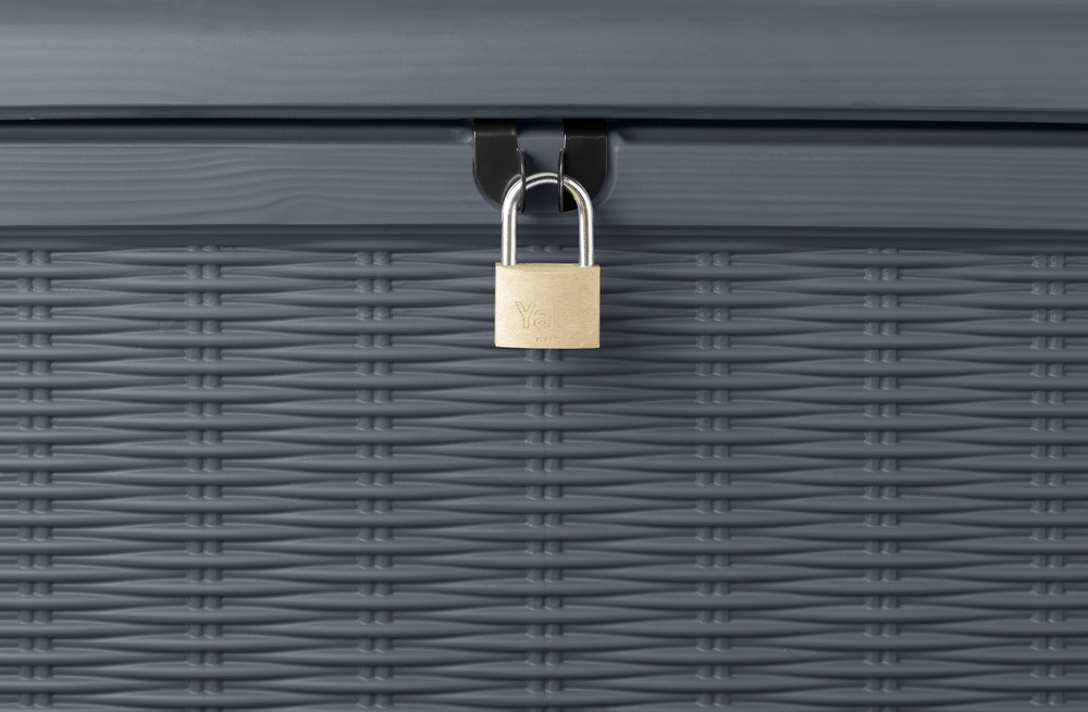 Keter Rattan Style Storage Deck Box, 416L Canadian Tire