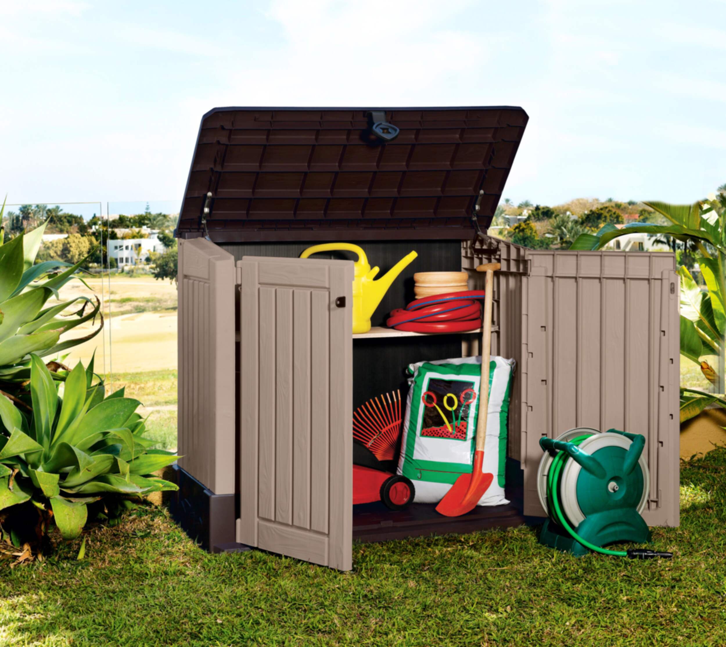 Keter Store-It-Out Midi Horizontal Shed | Canadian Tire