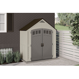 Suncast Covington Shed, 7 x 4-ft Front_Angled_Right