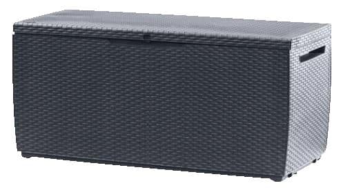 Keter Rattan Style Outdoor Storage Deck Box, Grey, 305-L