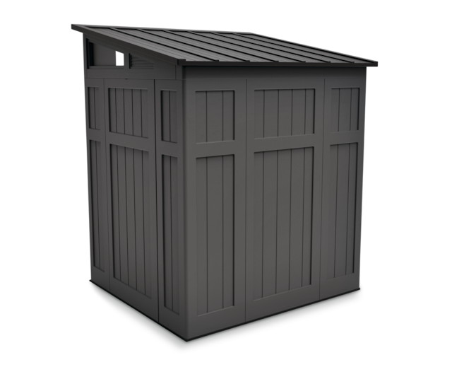 Suncast Modernist Outdoor Storage Shed, Grey, 72in x 60in Canadian Tire