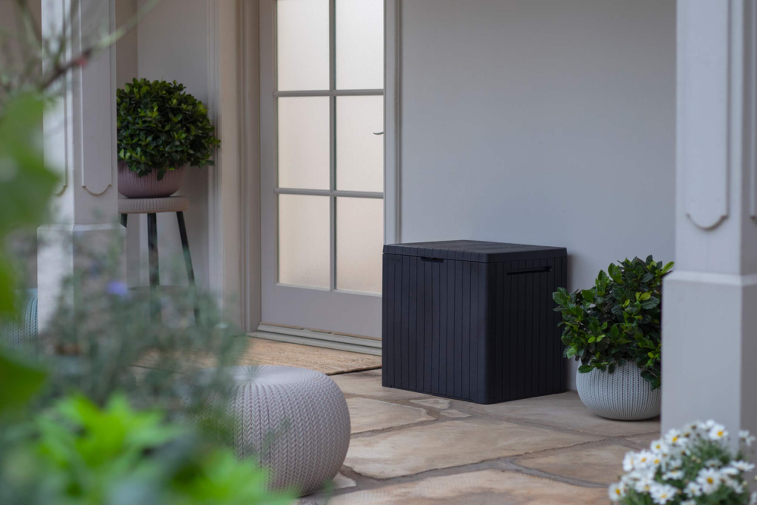 Keter Outdoor Storage Deck Box, Grey, 113L Canadian Tire