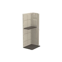 Suncast Vertical Shed Shelf Kit Front_Angled_Right