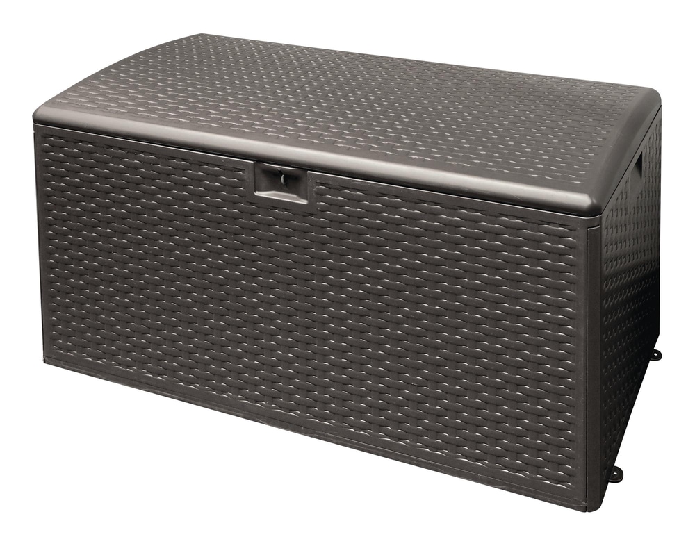Wicker Deck Box, 120Gallon Canadian Tire