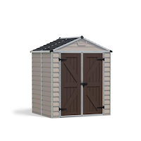 CANOPIA Multi-Function Polycarbonate Skylight Shed, 6x5-ft Front_Angled_Right