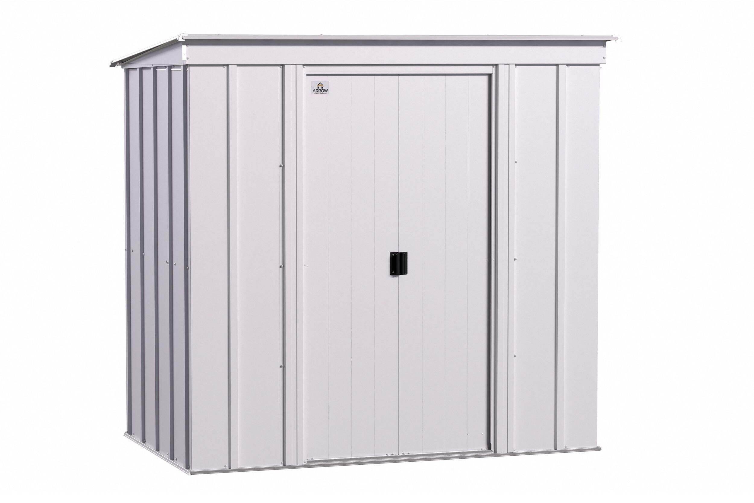 Remise Arrow Classic, 6 x 4 pi, gris flûte Front_Angled_Right