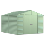 Remise utilitaire Arrow, 10 x 12 pi, vert Front_Angled_Right