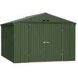 Remise pour entretien de pelouse Scotts, 10 x 12 pi, vert Front_Angled_Right