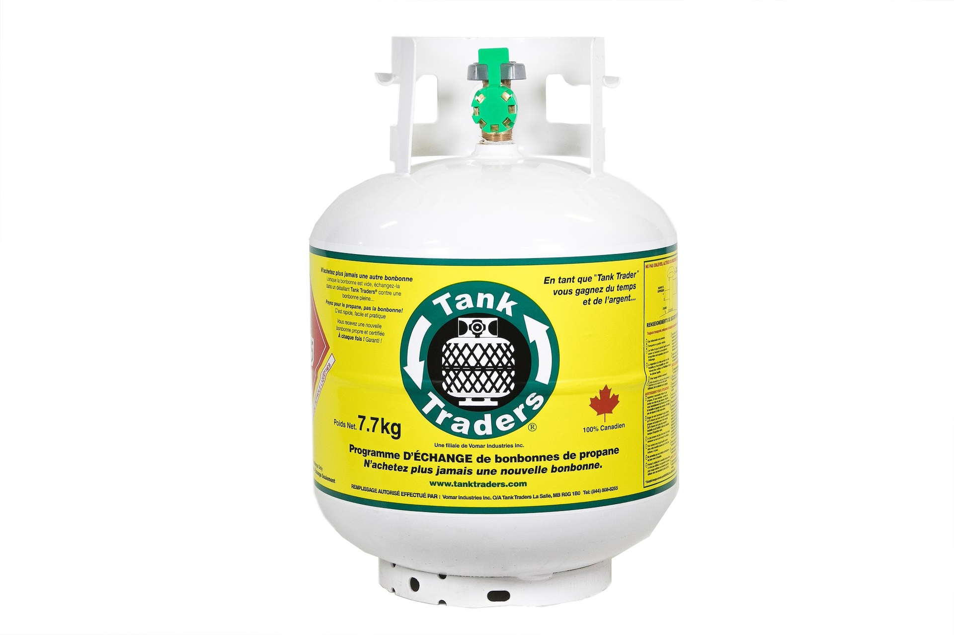 Bouteille de propane de rechange, Ontario Canadian Tire