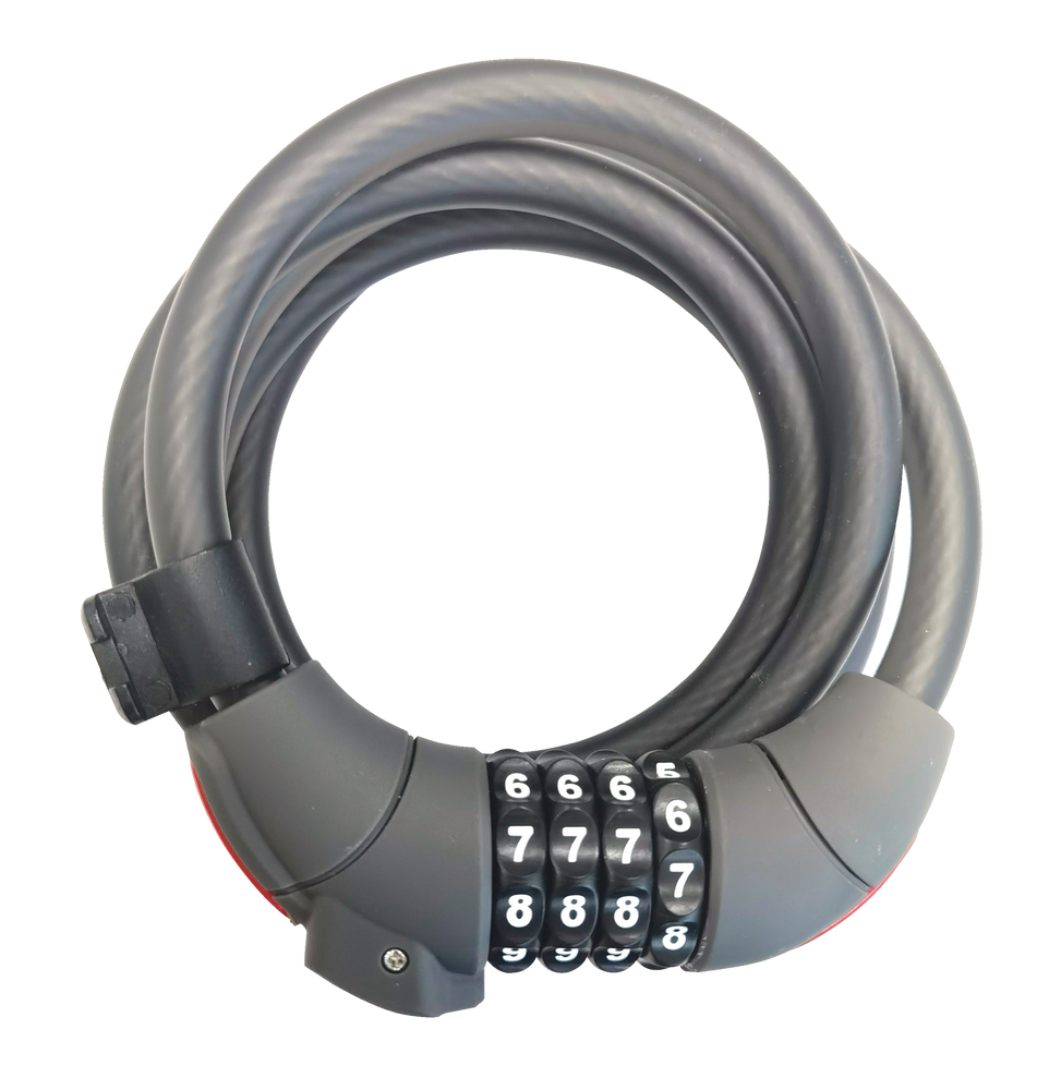 Raleigh Bike Combo Lock, Black, 12mm x 6ft Canadian Tire