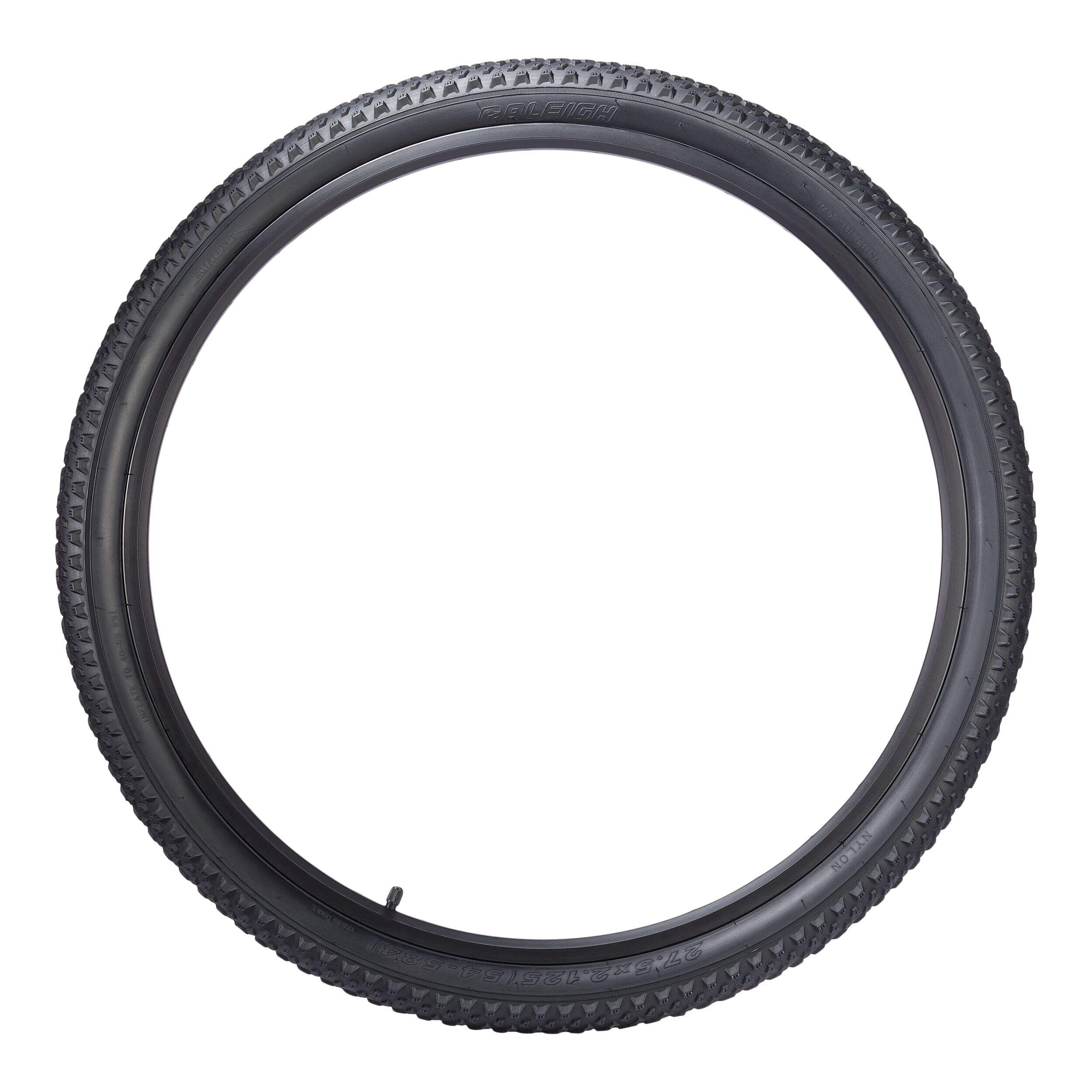 Raleigh Mountain Bike Tire, Black, 26-in x 2.125-in Side_Left