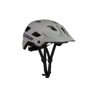 Raleigh Swerve Adult Bike Helmet, Adjustable Fitting, Padded Grey Front_Three_Fourths_Angled_Right