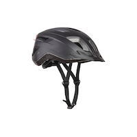 Raleigh Flare Adult Bike Helmet, Adjustable Fitting, PVC, Black Front_Three_Fourths_Angled_Right