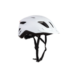 Raleigh Flare Adult Bike Helmet, Adjustable Fitting, PVC, White Front_Three_Fourths_Angled_Right