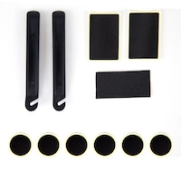 Raleigh Glueless Bike Tire Repair Kit, Black Composite_or_Mixed