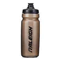 Raleigh Bike Water Bottle, BPA Free, Translucent Black, 600 ml