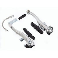 Raleigh V-Type Bike Brake Set and Pads with Mounting Hardware, Aluminum Overhead_Plunge