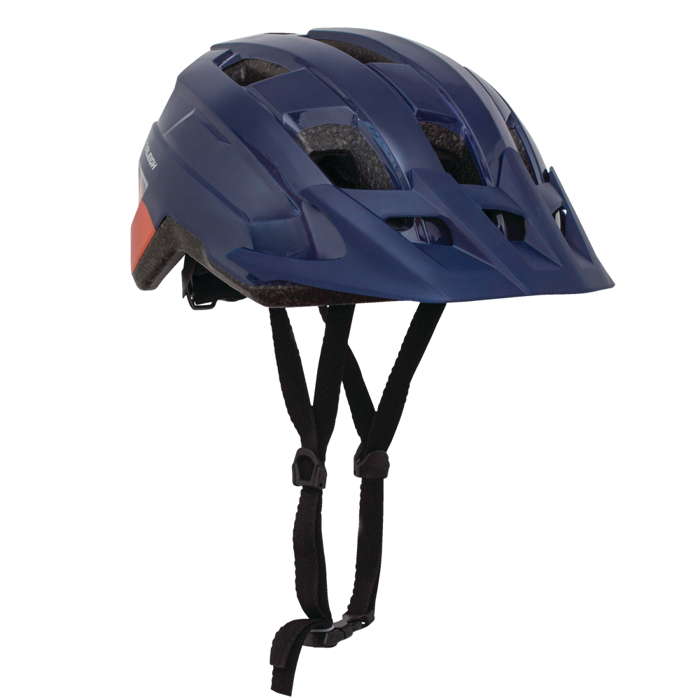 Raleigh Quest Adult Bike Helmet with Cooling Vents, Blue Canadian Tire