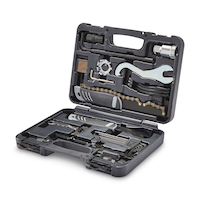 Raleigh Advanced Bicycle Tool Kit, 24-pc, Black Front_Three_Fourths_Angled_Left