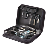 Nécessaire d'outils pour vélos Supercycle pour l'entretien et la réparation, noir Front_Three_Fourths_Angled_Left