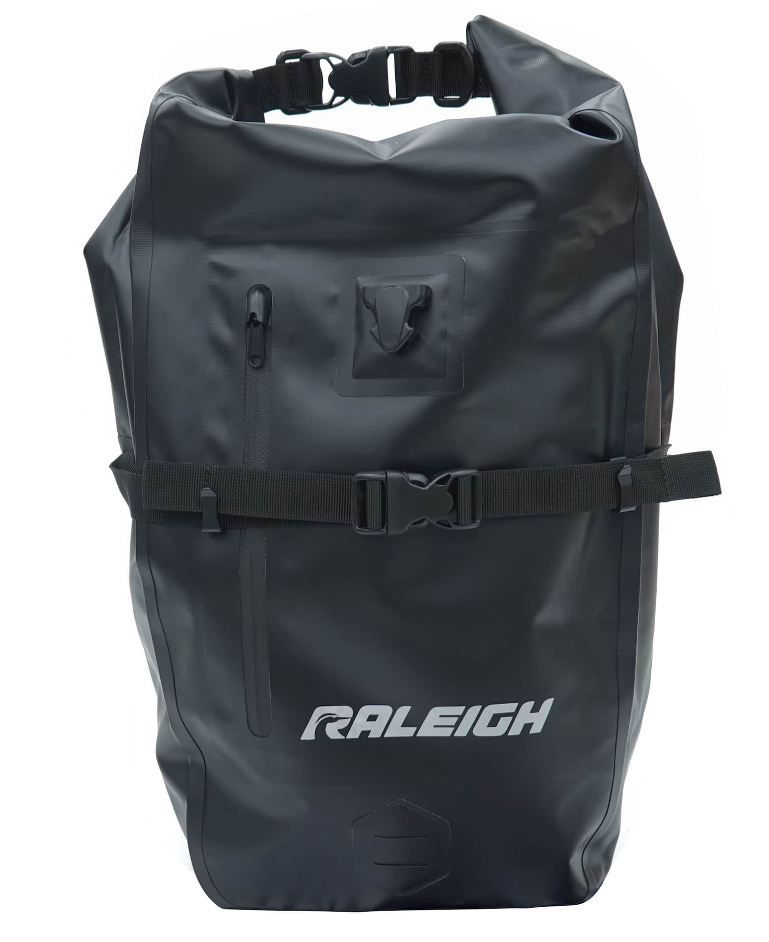 Raleigh Roll-Top Waterproof Pannier Bag, Black | Canadian Tire