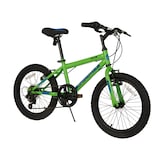 Supercycle Clue Kids' Bike, 18-in Wheel, Green Front_Three_Fourths_Angled_Right