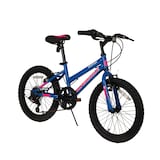 Supercycle Sketch Kids' Bike, 18-in Wheel, Blue Front_Three_Fourths_Angled_Right