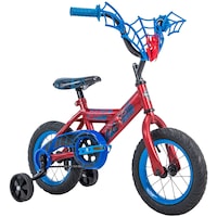 Vélo Marvel Spider-Man, enfants, roue de 12 po, rouge/bleu Front_Angled_Right