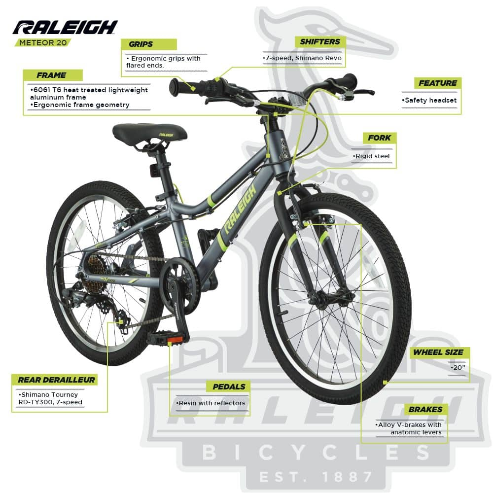 Raleigh 6061 best sale aluminum bike