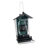 Perky Pet 1080p HD Smart Camera Squirrel-Proof Bird Seed Feeder, 3.5 lb Front_Angled_Right