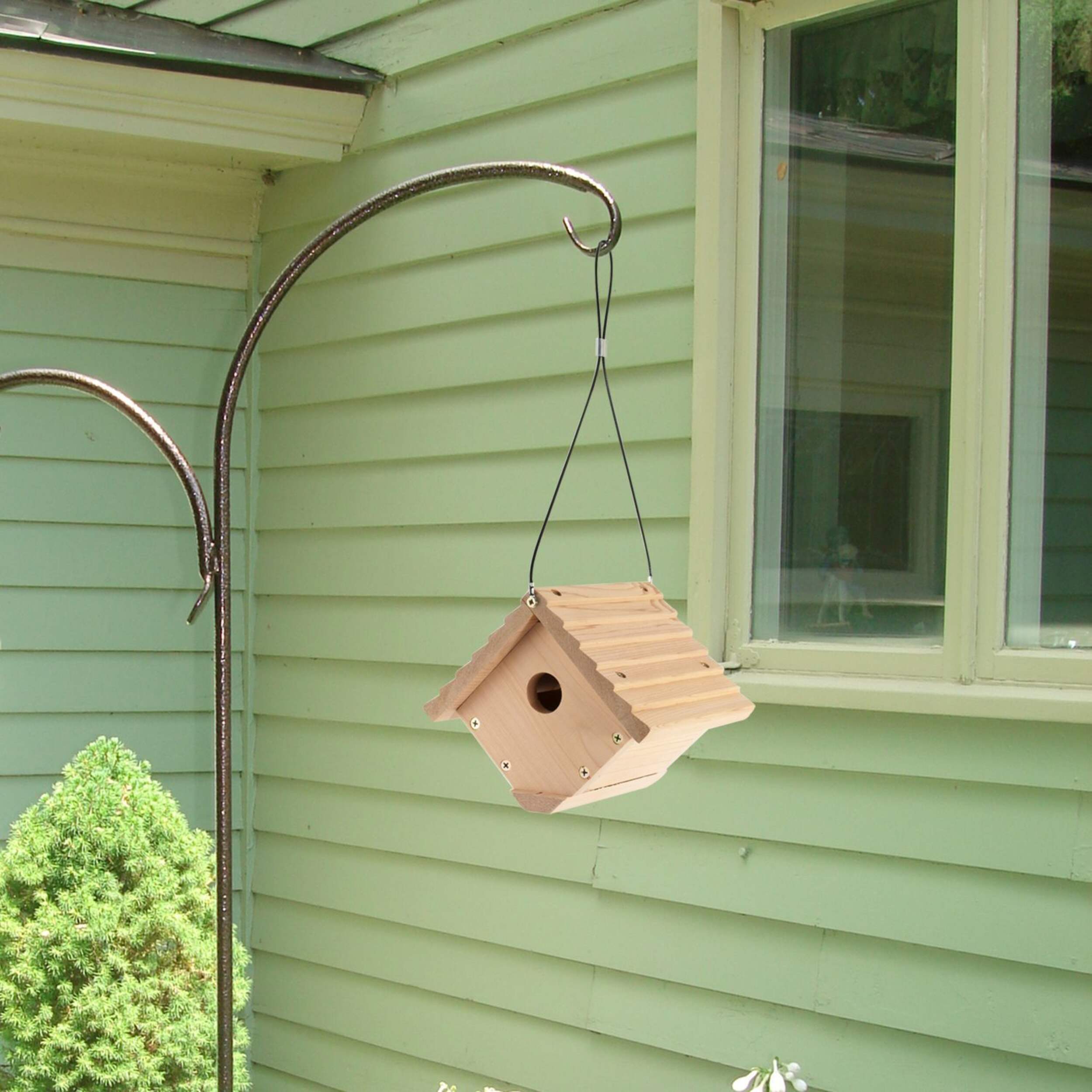 Trousse de construction de cabane en bois pour troglodytes à suspendre, pour enfants Front_Three_Fourths_Angled_Right