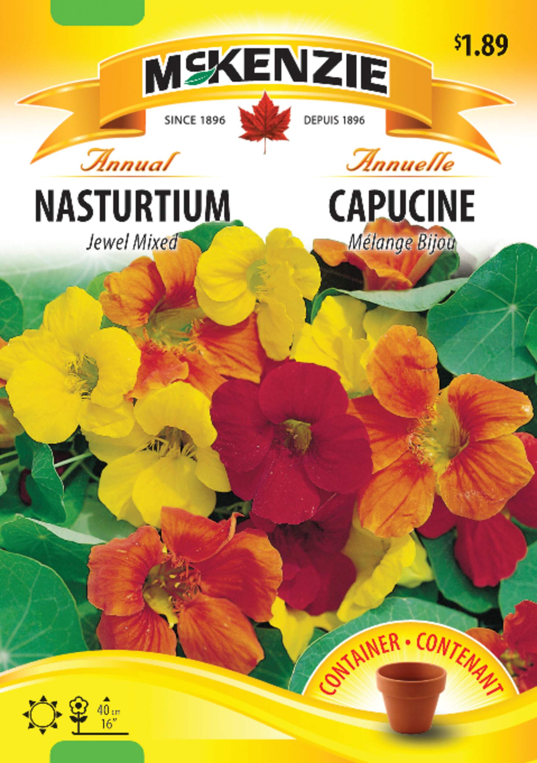 McKenzie, Perennial Flower Seeds, Assorted Canadian Tire