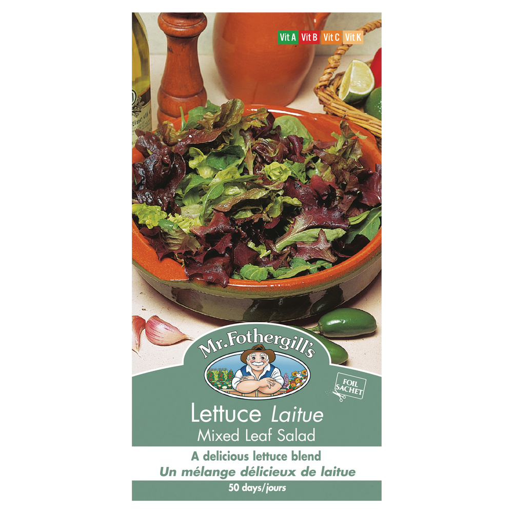 Mr. Fothergills, Vegetable Seeds, Ready to Plant for your Home Garden