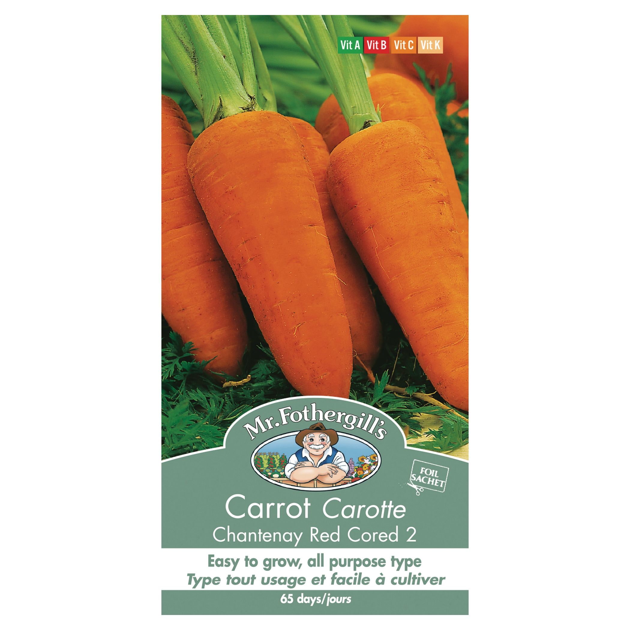 Mr. Fothergills, Vegetable Seeds, Ready to Plant for your Home Garden