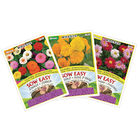McKenzie Sow Easy Flower Seeds, Assorted Front_Flat