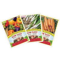 McKenzie Sow Easy Vegetable Seeds, Assorted Front_Flat