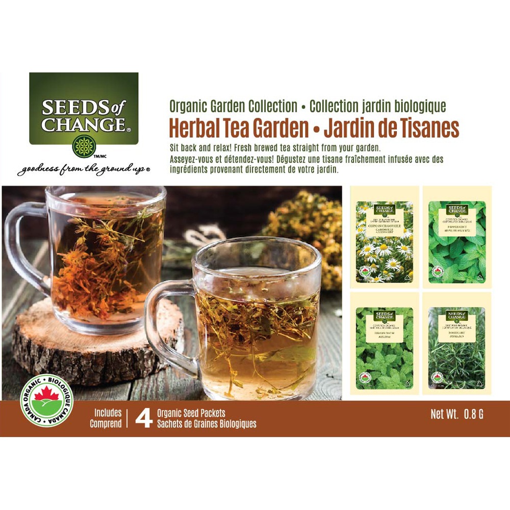 Collection Semences de jardin biologiques Seed Of Change, choix varié