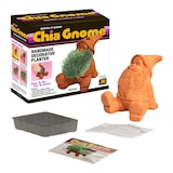 Chia Pet Gnome - Jardinière décorative en argile , gnome avec semences, cadeau original