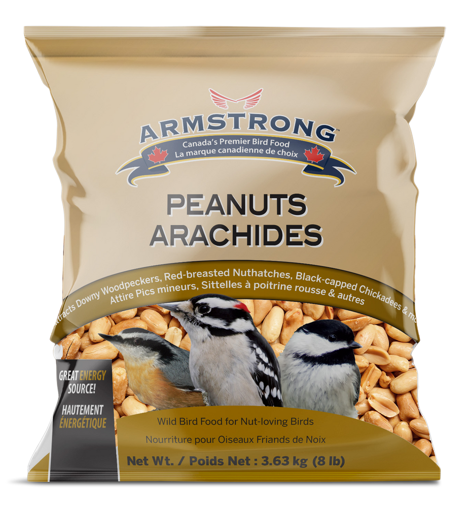 Graines pour oiseaux moitiés d'arachides Armstrong Easy Pickens, 3,6 kg