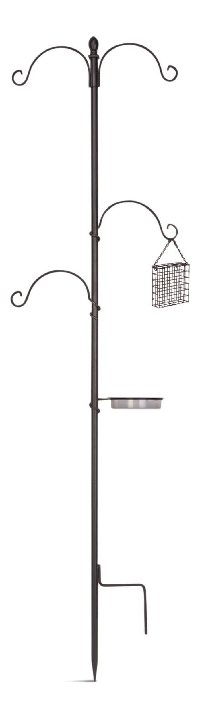 !nspire Bird Feeder Station with Pole Front_Flat