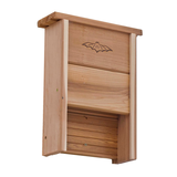 Panacea Cedar Bat House, Ventilated Design, Easy Cleaning Front_Three_Fourths_Angled_Right