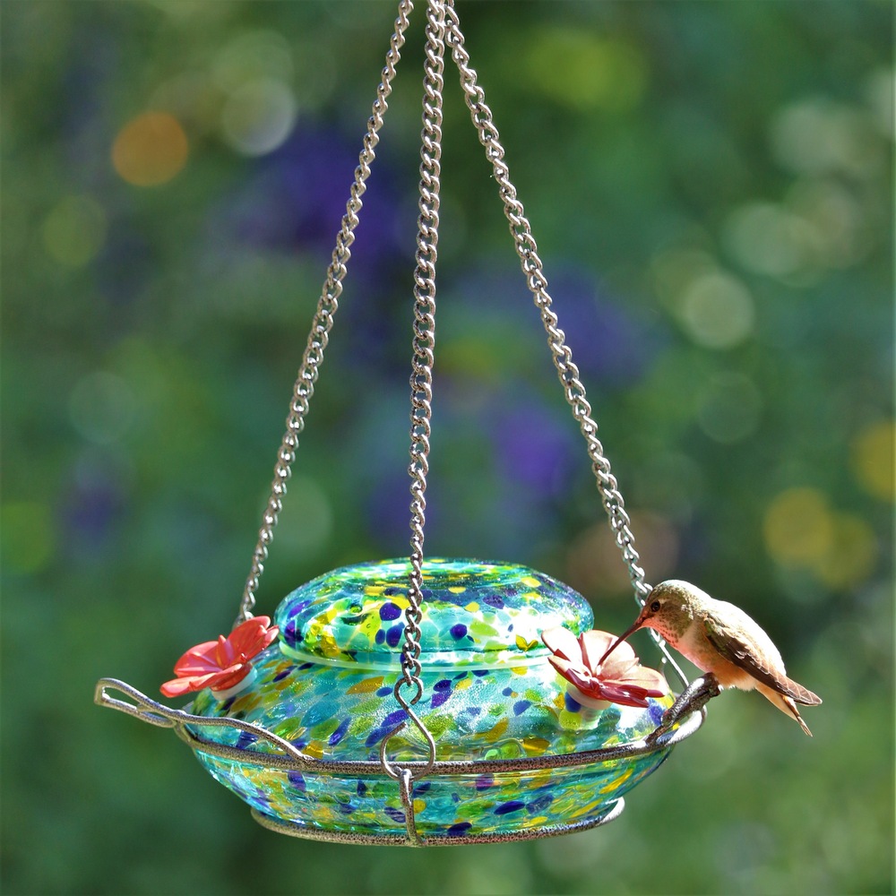 Nature's Way Illuminated Top Fill Hummingbird Feeder, 16oz Canadian Tire