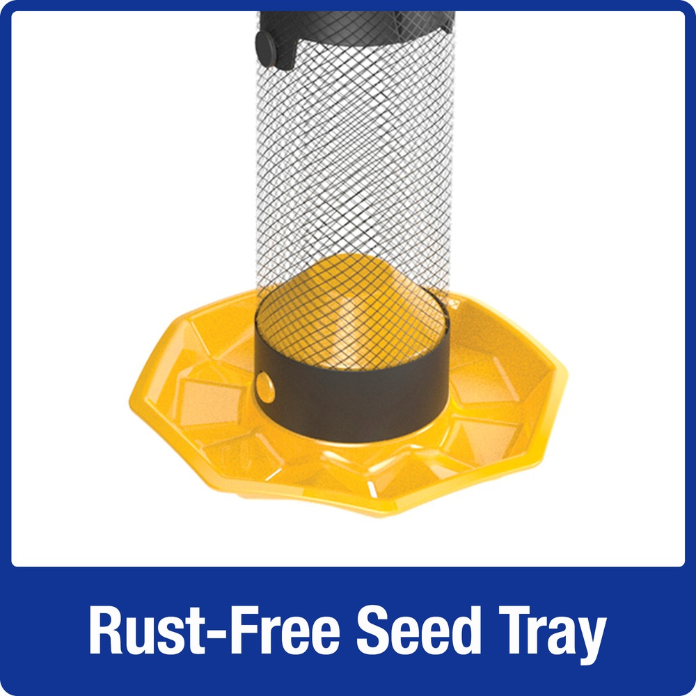 Nature's Way Funnel Flip Top Mesh Finch Bird Feeder, 1.5qt Canadian Tire