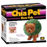 Chia Pet, Decorative Pottery Planter, Assorted, Novelty Gift Front_Angled_Right