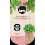 Seeds Are Easy - Trousse pour thé mélisse citronnelle, comprenant une jardinière en jute, du terreau d'empotage et des semences Front_Flat